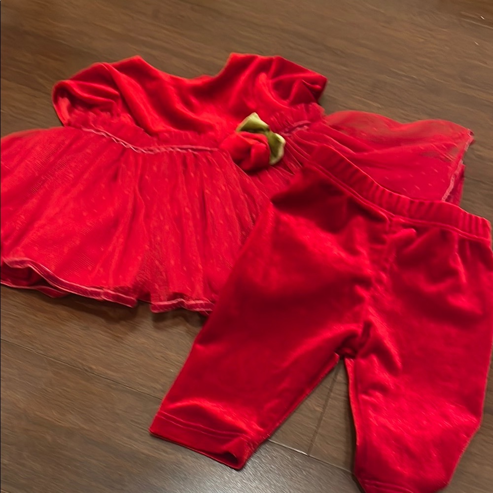 ❌Pippa & Julie Red Festive Costume Set for Seasonal Celebrations